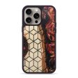 iPhone 15 Pro Max Wood+Resin Phone Case - Kelli (Pattern, 666213) Cheap