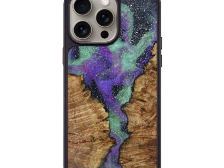 iPhone 15 Pro Max Wood+Resin Phone Case - Otto (Cosmos, 663769) Online Hot Sale