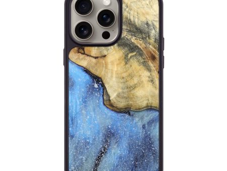 iPhone 15 Pro Max Wood+Resin Phone Case - Carlton (Cosmos, 665992) Cheap