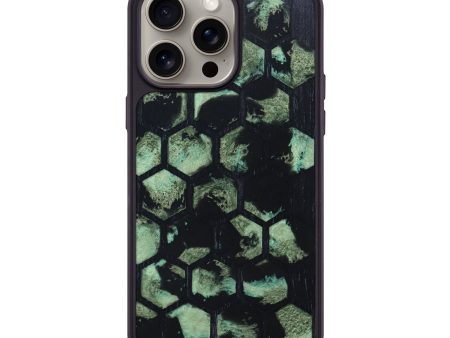 iPhone 15 Pro Max Wood+Resin Phone Case - Forrest (Pattern, 661032) Hot on Sale