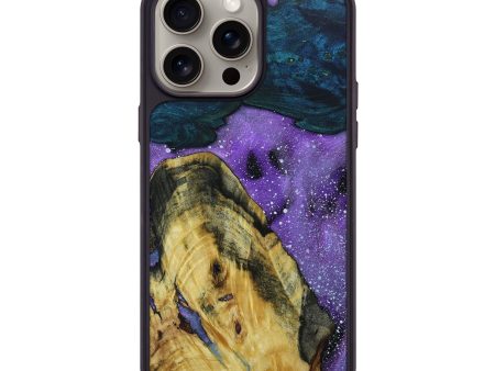 iPhone 15 Pro Max Wood+Resin Phone Case - Maxwell (Cosmos, 661753) Sale