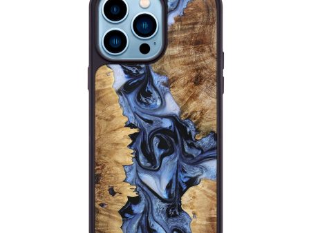 iPhone 14 Pro Max Wood+Resin Phone Case - Orville (Mosaic, 664940) Hot on Sale