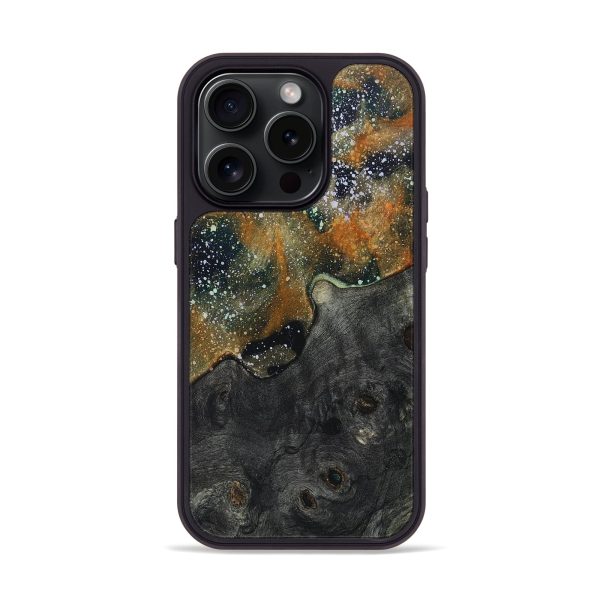 iPhone 15 Pro Wood+Resin Phone Case - Raul (Cosmos, 664682) Sale