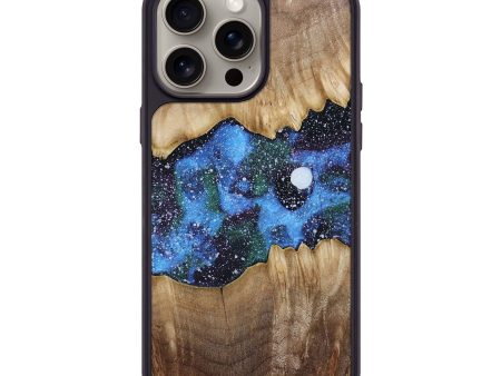 iPhone 15 Pro Max Wood+Resin Phone Case - Penny (Cosmos, 665067) Discount