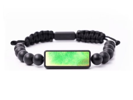 Onyx Bead Wood+Resin Bracelet - Lilith (Watercolor, 664587) Online Hot Sale