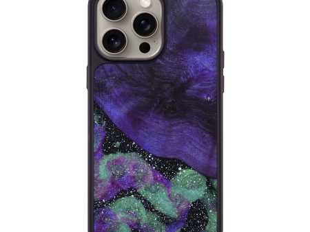 iPhone 15 Pro Max Wood+Resin Phone Case - Lee (Cosmos, 663817) For Discount