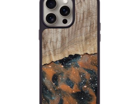 iPhone 15 Pro Max Wood+Resin Phone Case - Kris (Cosmos, 661532) Supply