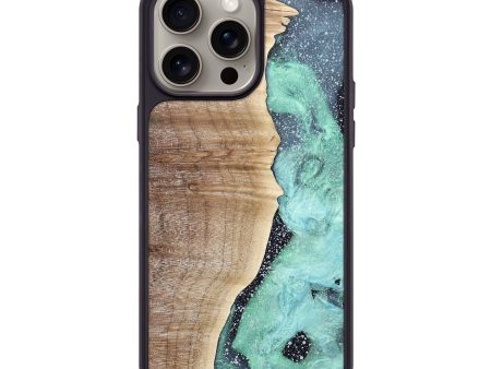 iPhone 15 Pro Max Wood+Resin Phone Case - Xavier (Cosmos, 665516) Sale