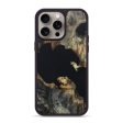 iPhone 15 Pro Max Wood+Resin Phone Case - Dawson (Pure Black, 664808) Online Sale