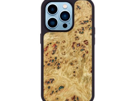 iPhone 14 Pro Burl Wood Phone Case - Delaney (Wood Burl, 666155) on Sale