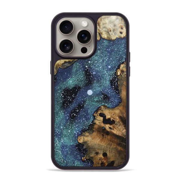 iPhone 15 Pro Max Wood+Resin Phone Case - Jase (Cosmos, 663766) Sale