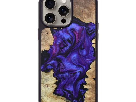 iPhone 15 Pro Max Wood+Resin Phone Case - Milton (Mosaic, 663308) Online Sale