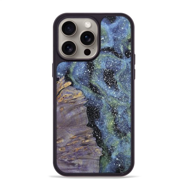 iPhone 15 Pro Max Wood+Resin Phone Case - Jolene (Cosmos, 662068) Online Hot Sale