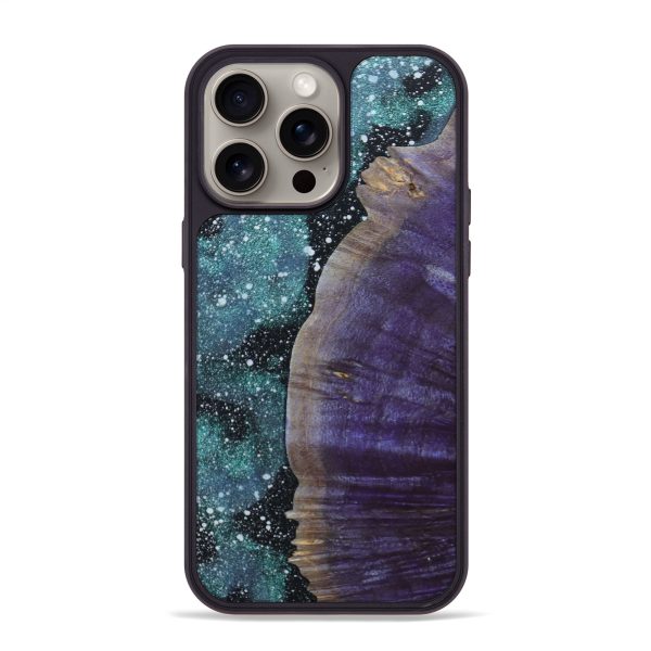 iPhone 15 Pro Max Wood+Resin Phone Case - Lori (Cosmos, 661849) Fashion