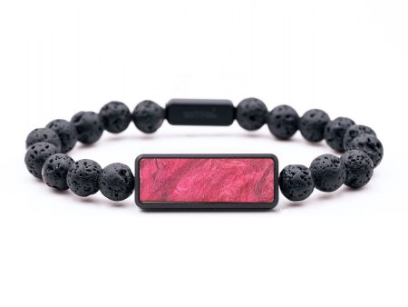 Lava Bead Burl Wood Bracelet - Grady (Wood Burl, 664453) Online