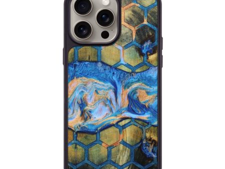 iPhone 15 Pro Max Wood+Resin Phone Case - Israel (Pattern, 661819) For Cheap