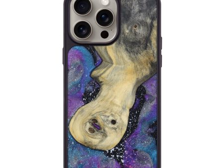 iPhone 15 Pro Max Wood+Resin Phone Case - Faye (Cosmos, 666050) Online Sale