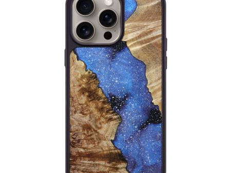 iPhone 15 Pro Max Wood+Resin Phone Case - Devon (Cosmos, 663501) For Cheap