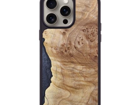 iPhone 15 Pro Max Burl Wood Phone Case - Leah (Wood Burl, 666147) For Cheap