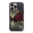 iPhone 15 Pro Max Wood+Resin Phone Case - Martha (Red, 662714) Online Hot Sale