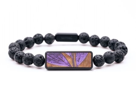 Lava Bead Burl Wood Bracelet - Addie (Pattern, 664499) Online Sale