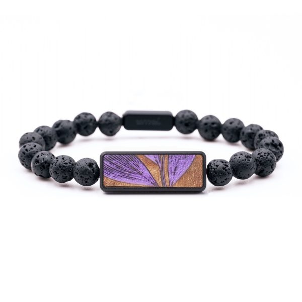 Lava Bead Burl Wood Bracelet - Addie (Pattern, 664499) Online Sale