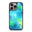 iPhone 15 Pro Max Wood+Resin Phone Case - Gary (Watercolor, 662042) Online now