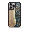 iPhone 15 Pro Max Wood+Resin Phone Case - Legend (Green, 661173) Sale