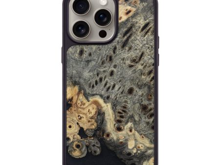 iPhone 15 Pro Max Wood+Resin Phone Case - Raquel (Wood Burl, 665304) Cheap