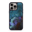 iPhone 15 Pro Max Wood+Resin Phone Case - Shelby (Watercolor, 662118) Online Sale