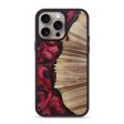 iPhone 15 Pro Max Wood+Resin Phone Case - Kiana (Red, 663668) Online now