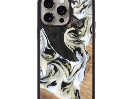 iPhone 15 Pro Max Wood+Resin Phone Case - Kurt (Mosaic, 665782) Discount