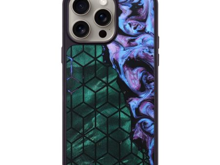 iPhone 15 Pro Max Wood+Resin Phone Case - Candace (Pattern, 662051) Cheap