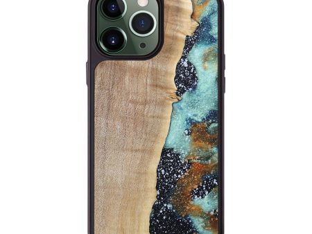 iPhone 13 Pro Max Wood+Resin Phone Case - Fred (Cosmos, 665495) Online now