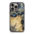 iPhone 15 Pro Max Wood+Resin Phone Case - Maddox (Teal & Gold, 665533) Online Hot Sale