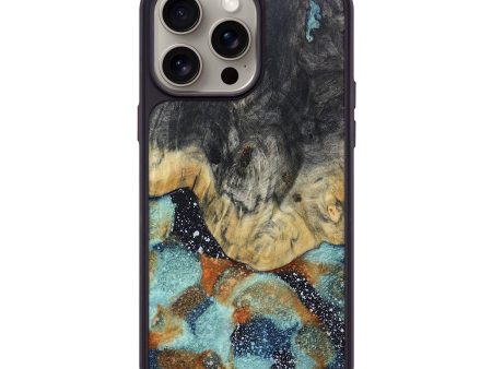 iPhone 15 Pro Max Wood+Resin Phone Case - Kaelyn (Cosmos, 665494) Hot on Sale