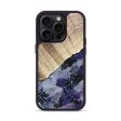 iPhone 15 Pro Wood+Resin Phone Case - Malcolm (Cosmos, 664675) Online now