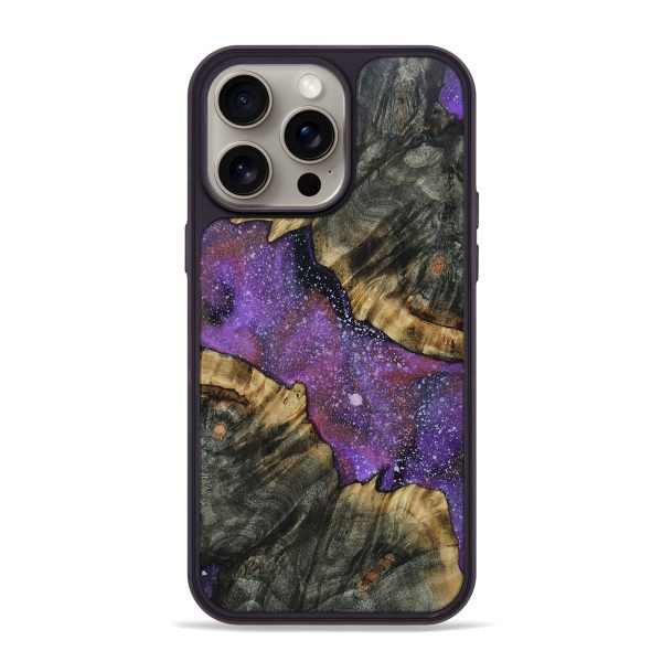 iPhone 15 Pro Max Wood+Resin Phone Case - Jenny (Cosmos, 664129) on Sale