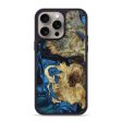 iPhone 15 Pro Max Wood+Resin Phone Case - Robyn (Blue, 665130) For Discount