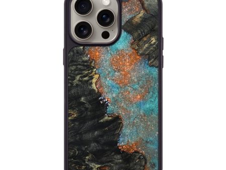 iPhone 15 Pro Max Wood+Resin Phone Case - Alaina (Cosmos, 661216) Online Sale