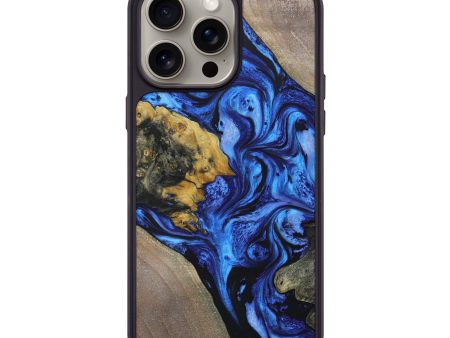 iPhone 15 Pro Max Wood+Resin Phone Case - Rick (Mosaic, 662878) Supply