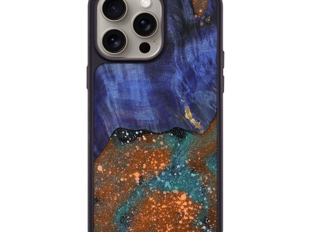 iPhone 15 Pro Max Wood+Resin Phone Case - Amelia (Cosmos, 661214) Fashion