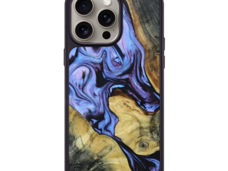 iPhone 15 Pro Max Wood+Resin Phone Case - Malcolm (Pattern, 660960) Online