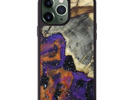 iPhone 13 Pro Max Wood+Resin Phone Case - Susan (Cosmos, 663083) Fashion