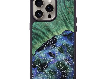 iPhone 15 Pro Max Wood+Resin Phone Case - Willard (Cosmos, 661523) Online now