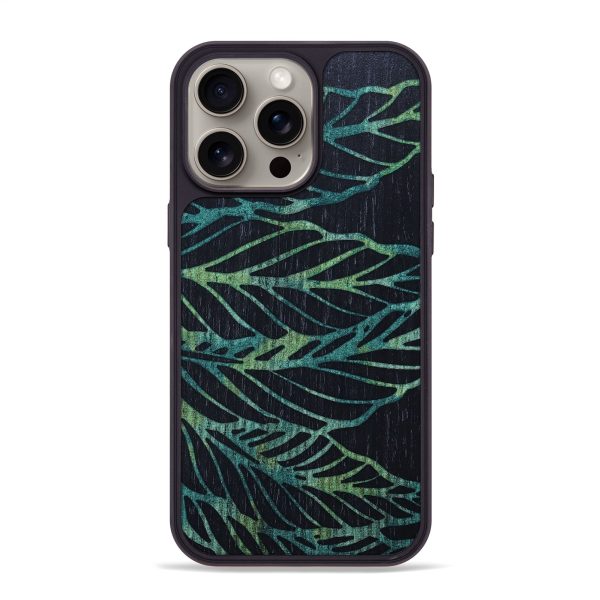 iPhone 15 Pro Max Wood+Resin Phone Case - Chester (Pattern, 661241) For Discount