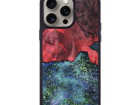 iPhone 15 Pro Max Wood+Resin Phone Case - Raegan (Cosmos, 661524) Online now