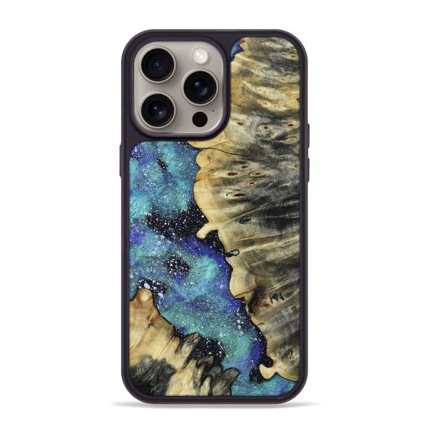 iPhone 15 Pro Max Wood+Resin Phone Case - Homer (Cosmos, 661256) For Cheap