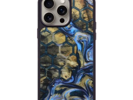 iPhone 15 Pro Max Wood+Resin Phone Case - Jonas (Pattern, 662901) Hot on Sale