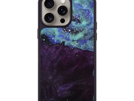 iPhone 15 Pro Max Wood+Resin Phone Case - Sophia (Cosmos, 661220) For Cheap